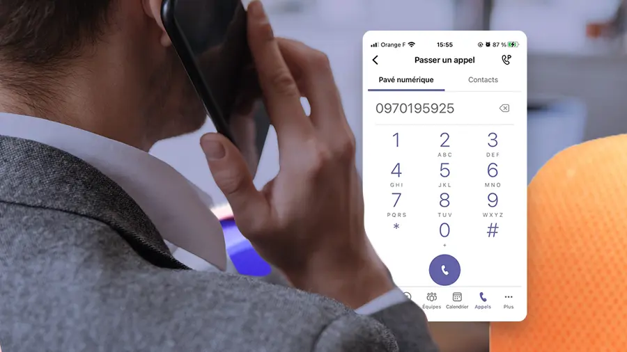 Utiliser Microsoft Teams comme téléphonie d'entreprise