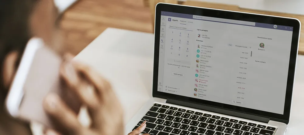 Téléphonie d'entreprise Teams