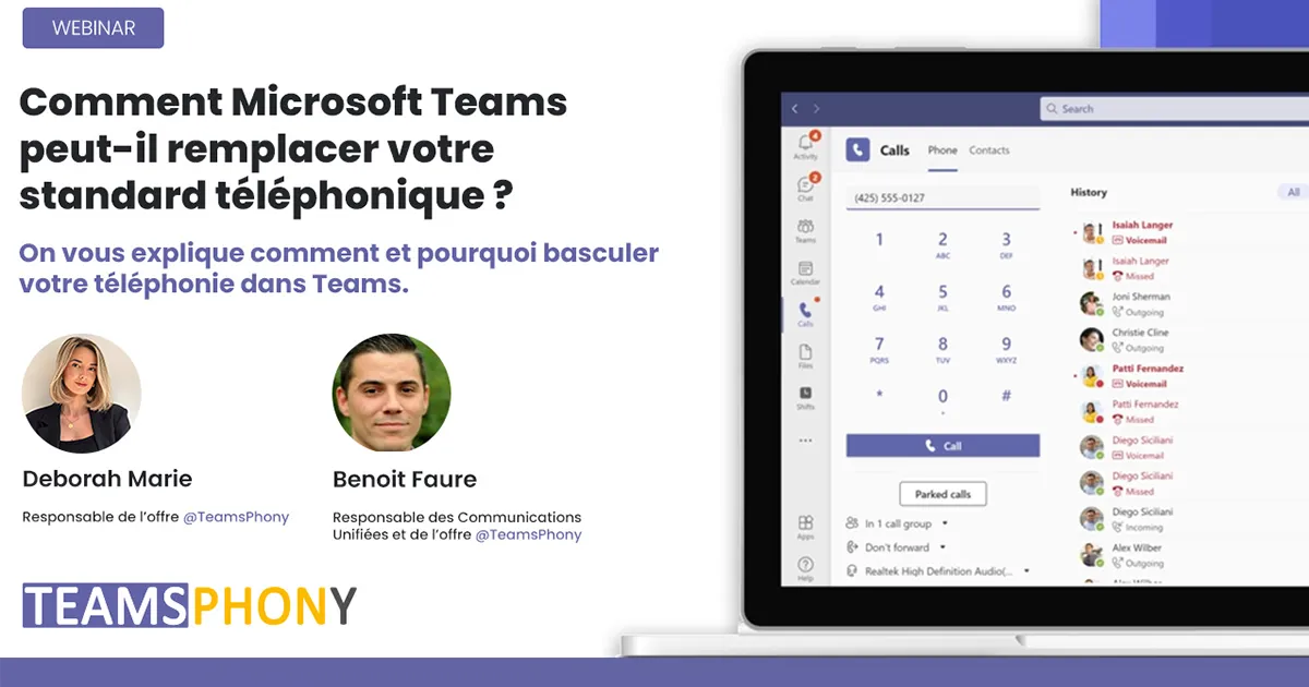 Replay du webinar TeamsPhony - Avril 2024