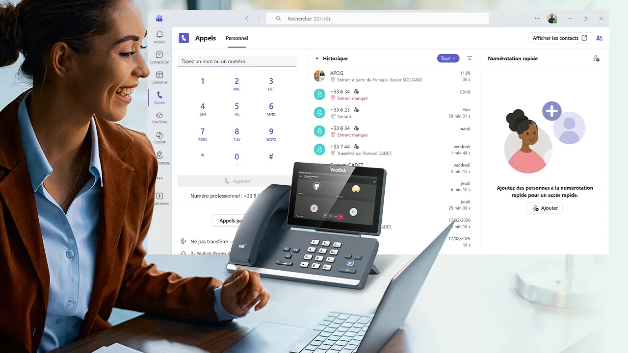 M&eacute;tiers - T&eacute;l&eacute;phone d'entreprise