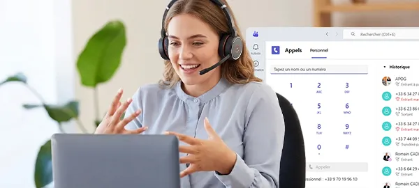 T&eacute;l&eacute;phonie cloud d'entreprise