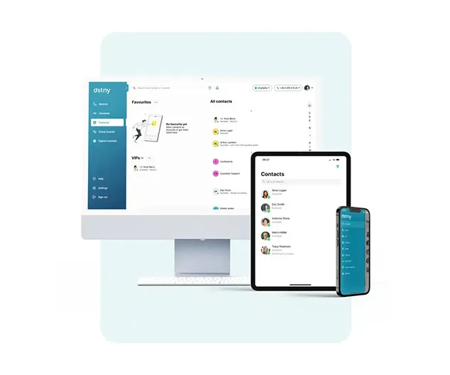 Dstny UCaaS - solution eco-responsable